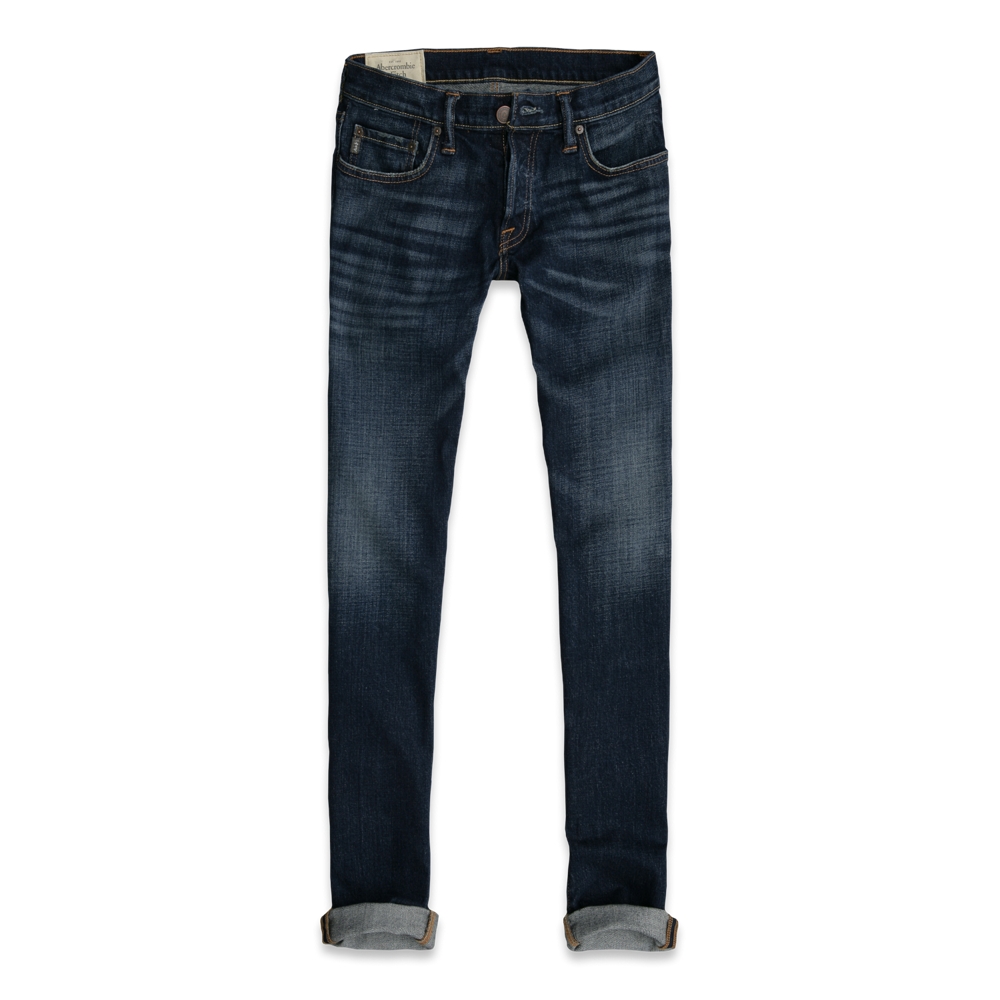 Mens A&F Super Skinny Jeans