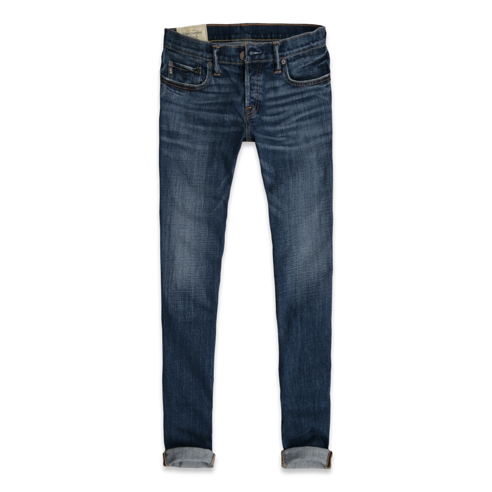 Mens A&F Super Skinny Jeans