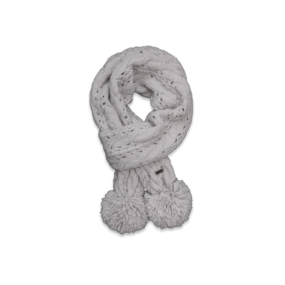 Womens Pretty Cable Knit Scarf