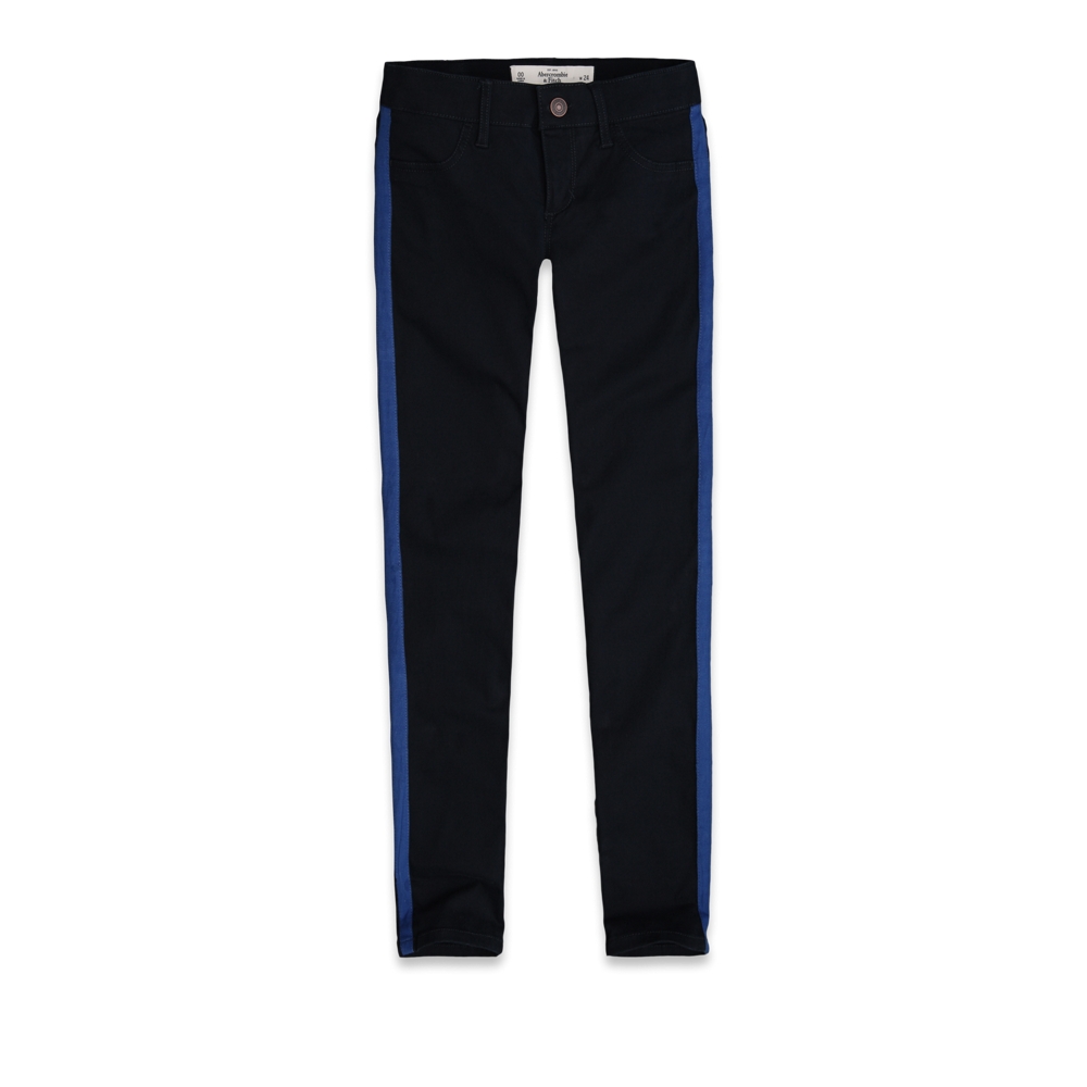Womens A&F Super Skinny Ankle Jeans