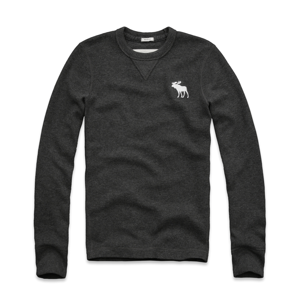 Mens Cliff Mountain Waffle Texture Tee