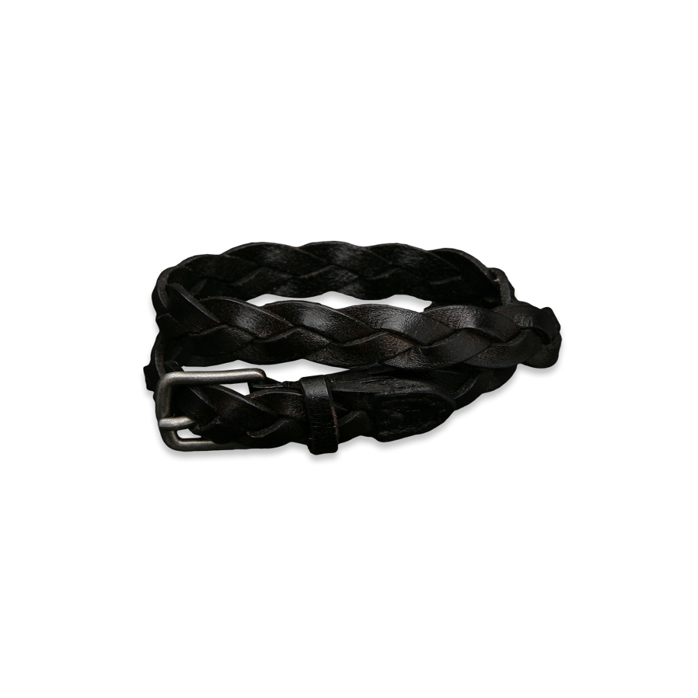 Mens Braided Leather Bracelet