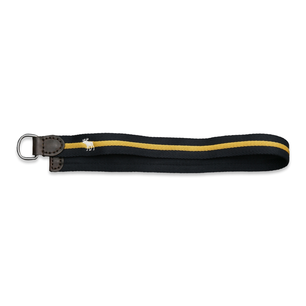 Mens Preppy Striped Belt
