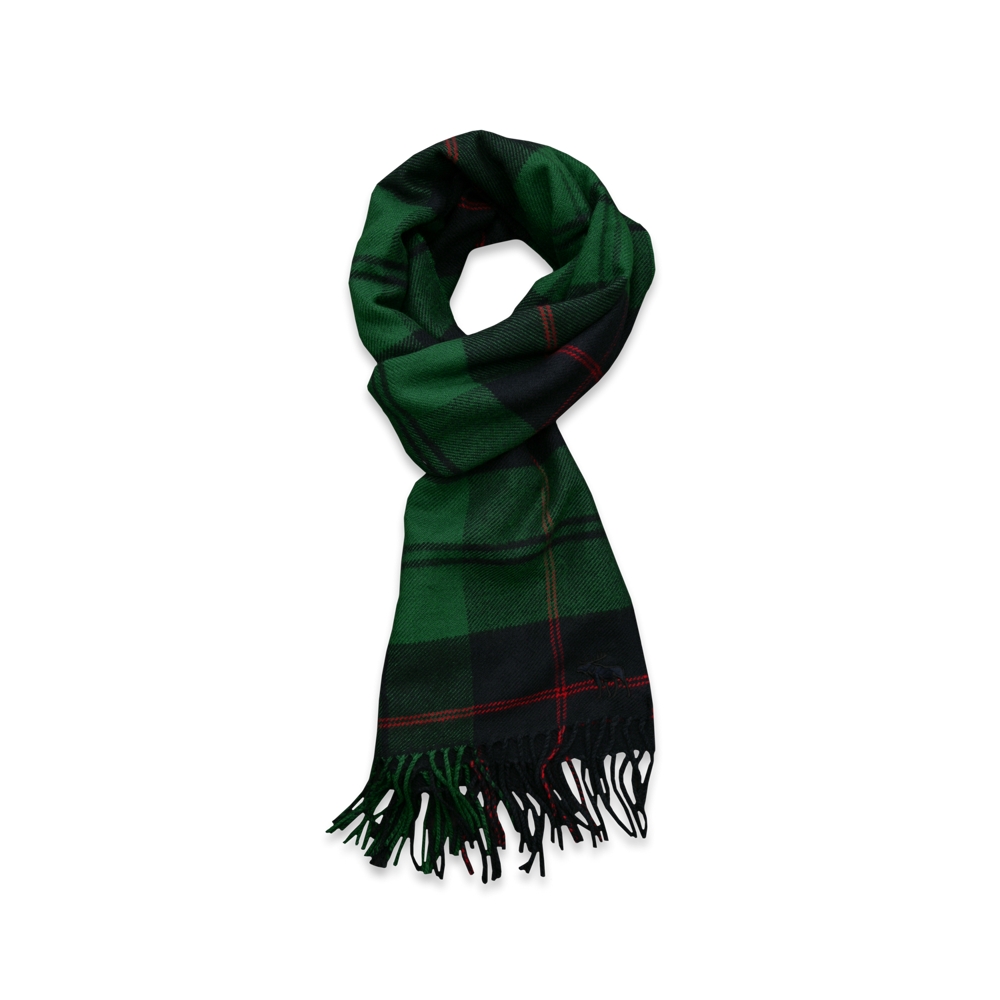 Mens classic plaid scarf