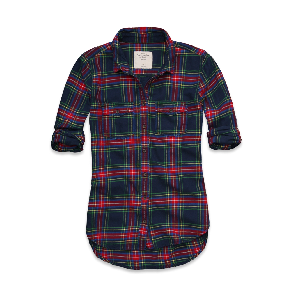 Womens Elicia Flannel Shirt