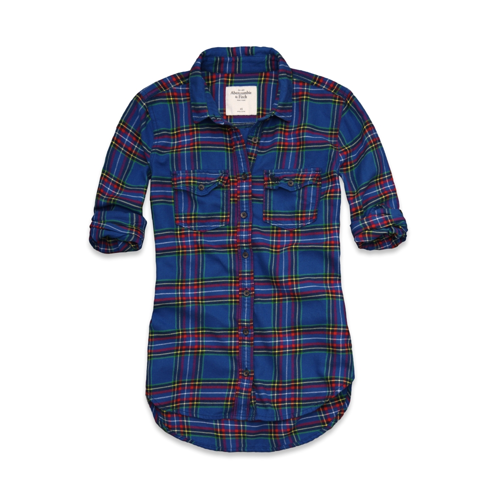 Womens Elicia Flannel Shirt
