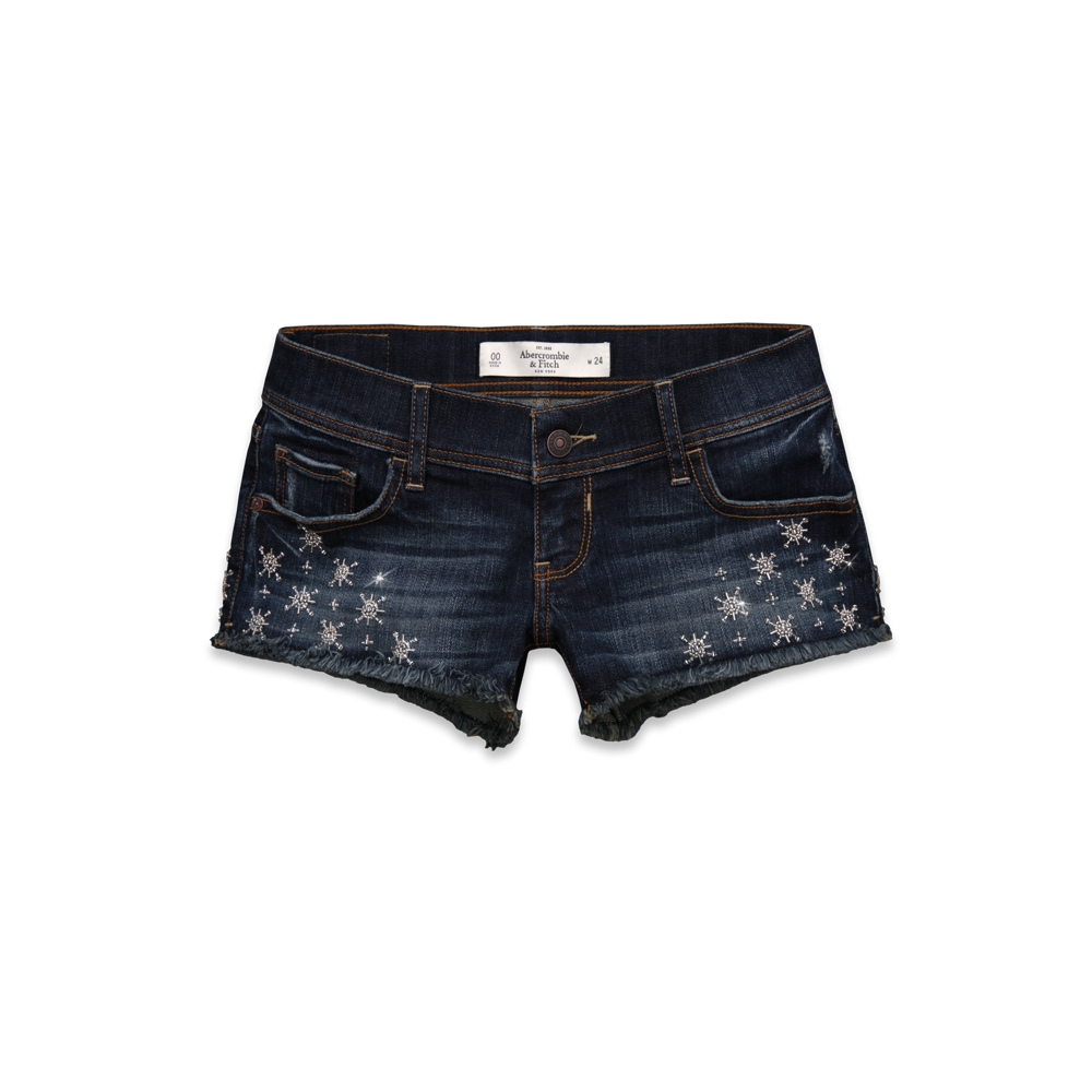 Womens A&F Low Rise Shorts