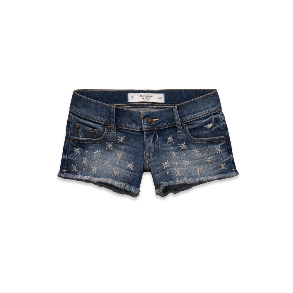 Womens A&F Low Rise Shorts