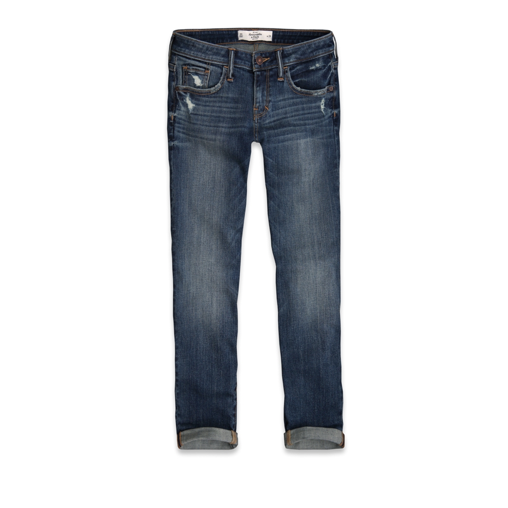 Womens A&F Boyfriend Jeans