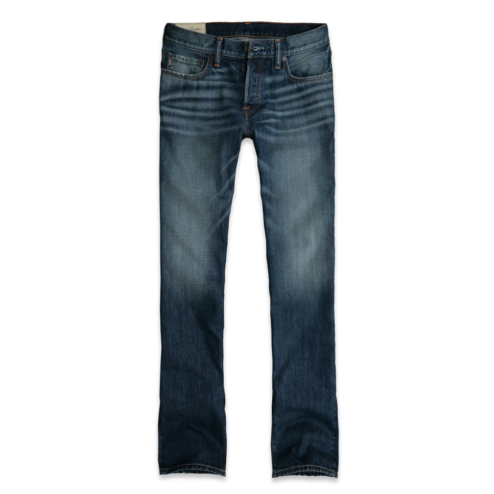 Mens A&F Slim Boot Jeans