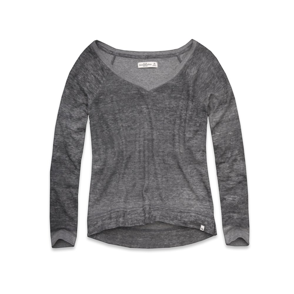 Womens Carter Waffle Texture Tee