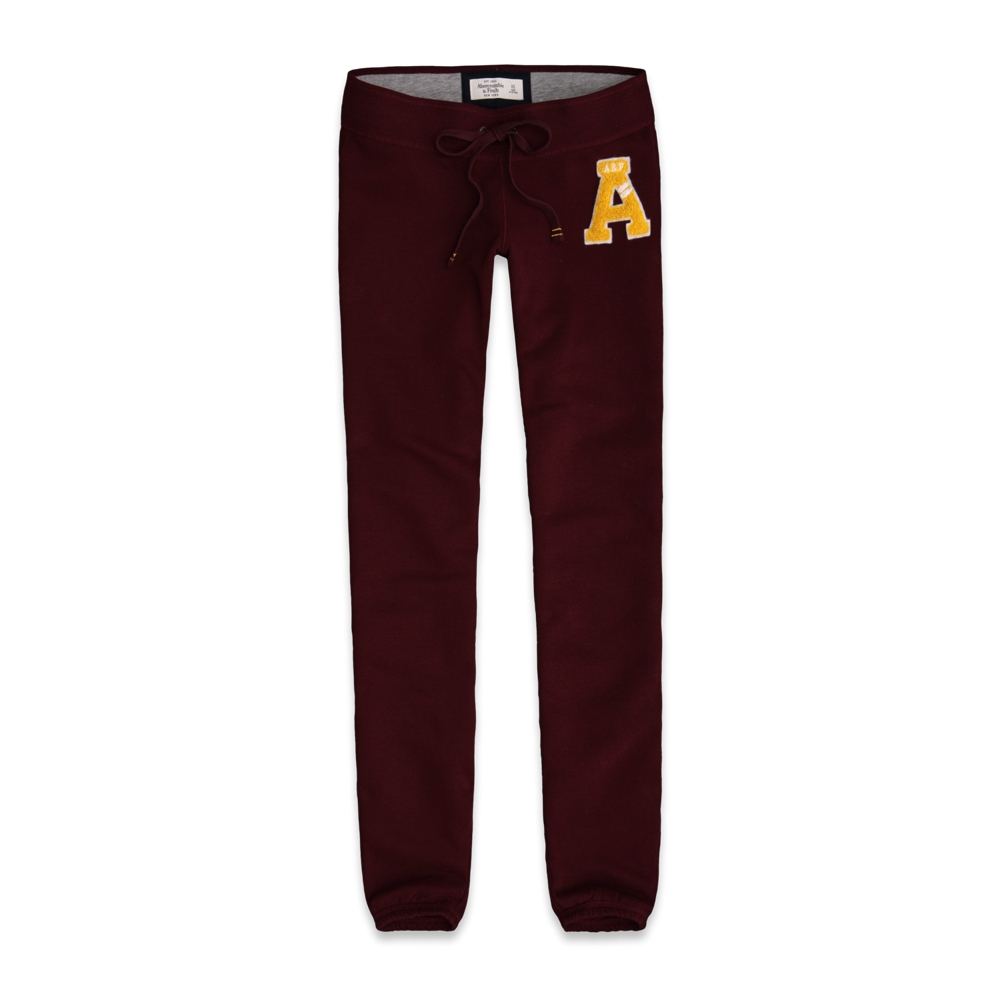 Womens A&F Skinny Banded Sweatpants