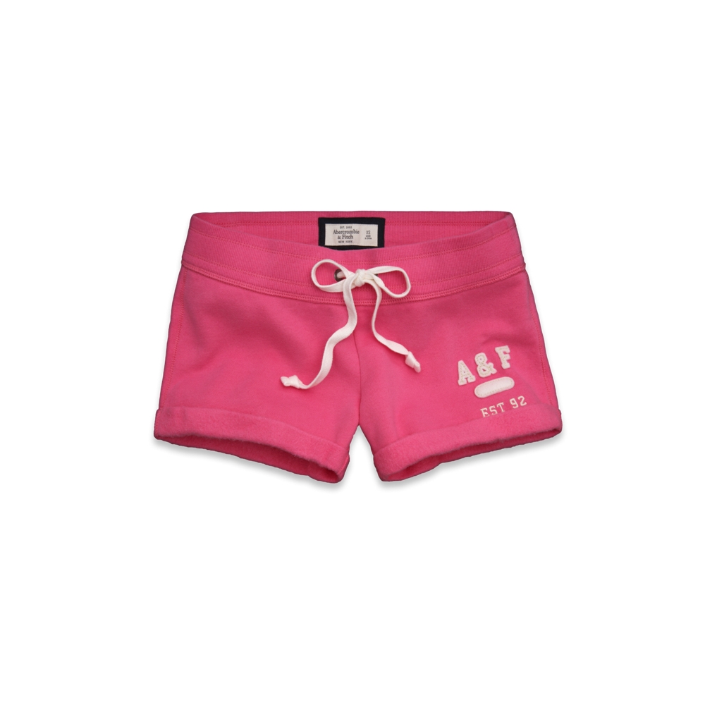 Womens A&F Low Rise Short Shorts