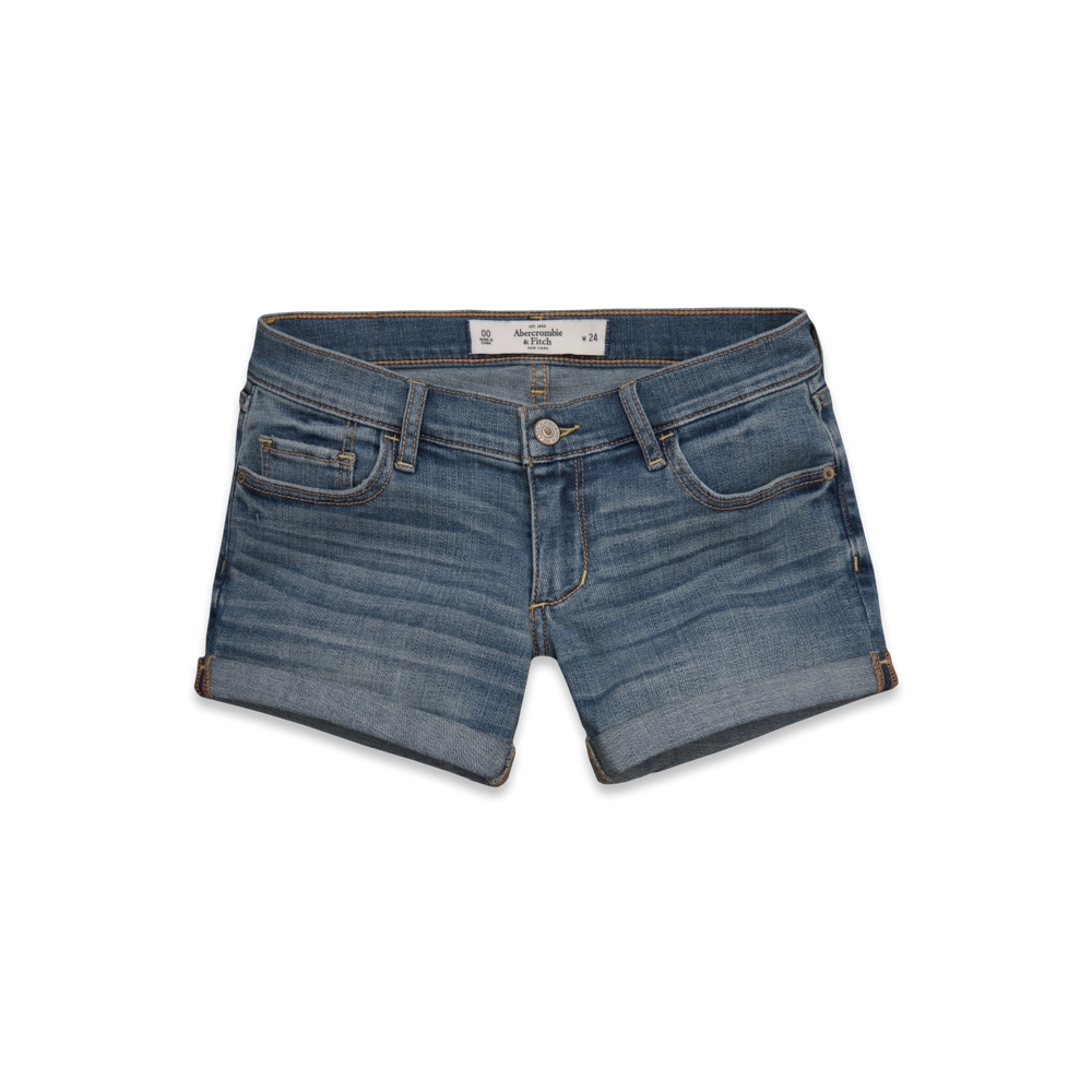 Womens A&F Midi Length Shorts
