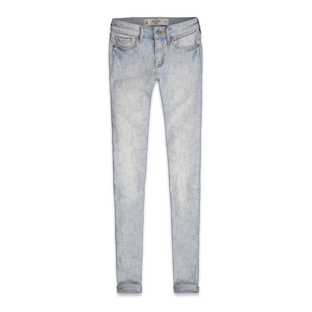 Womens A&F Super Skinny Jeans