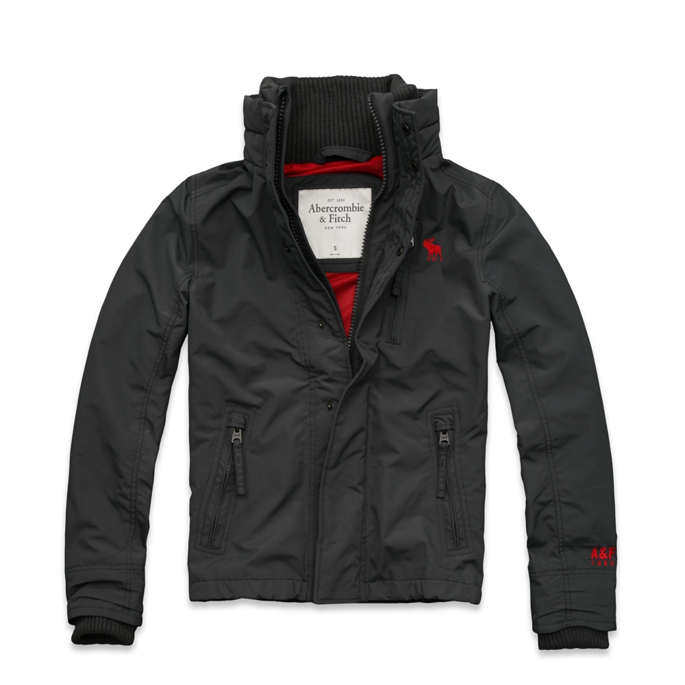 Mens A&F All-Season Weather Warrior Jacket