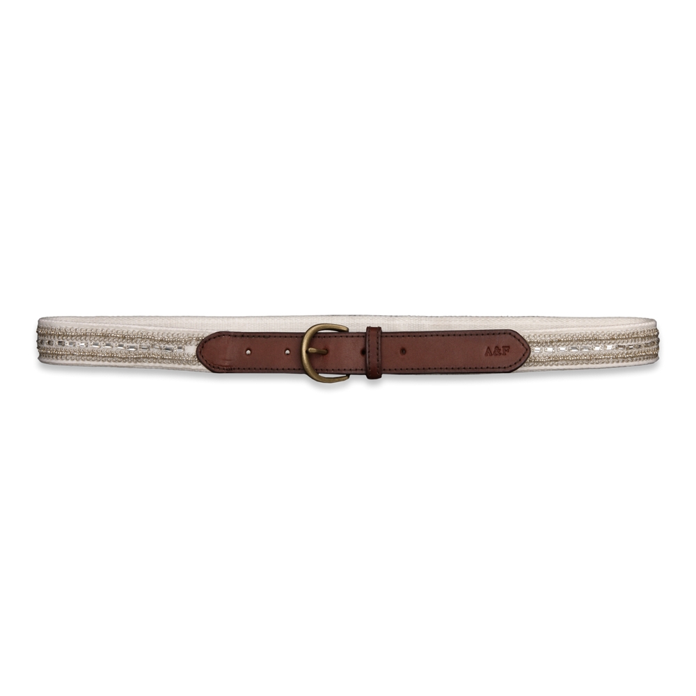 Womens Embellished Shine Belt