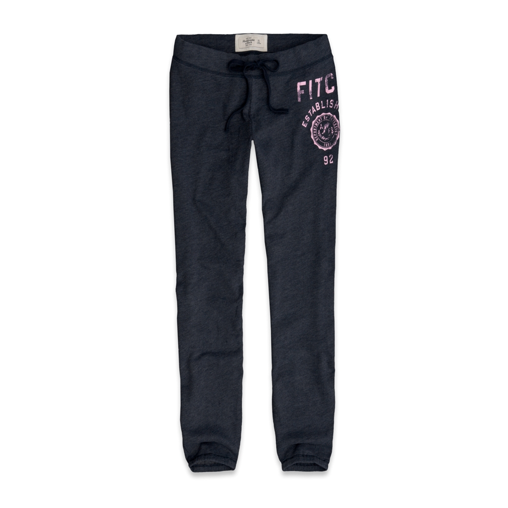 Womens A&F Classic Banded Sweatpants