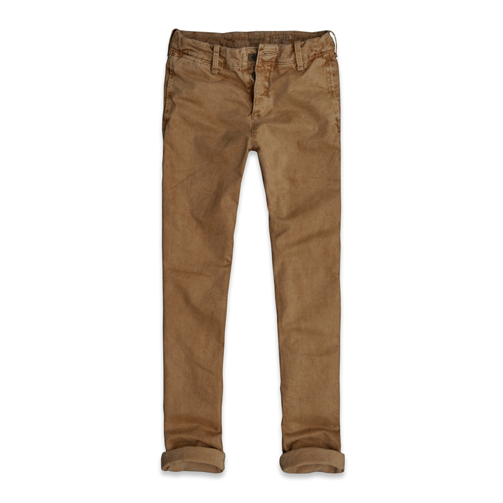 Mens A&F Skinny Chinos
