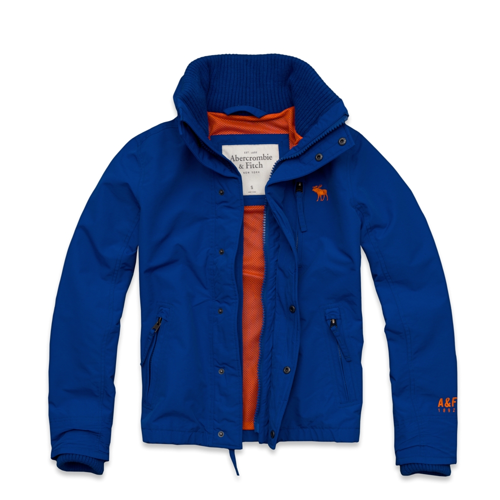 Mens A&F All-Season Weather Warrior Jacket
