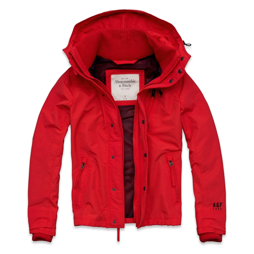 Mens A&F All-Season Weather Warrior Jacket