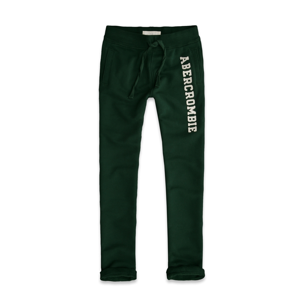 Mens A&F Classic Straight Sweatpants