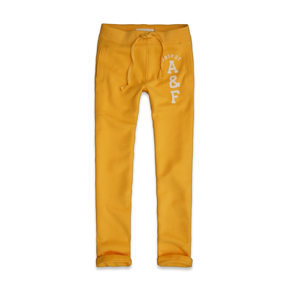 Mens A&F Classic Straight Sweatpants