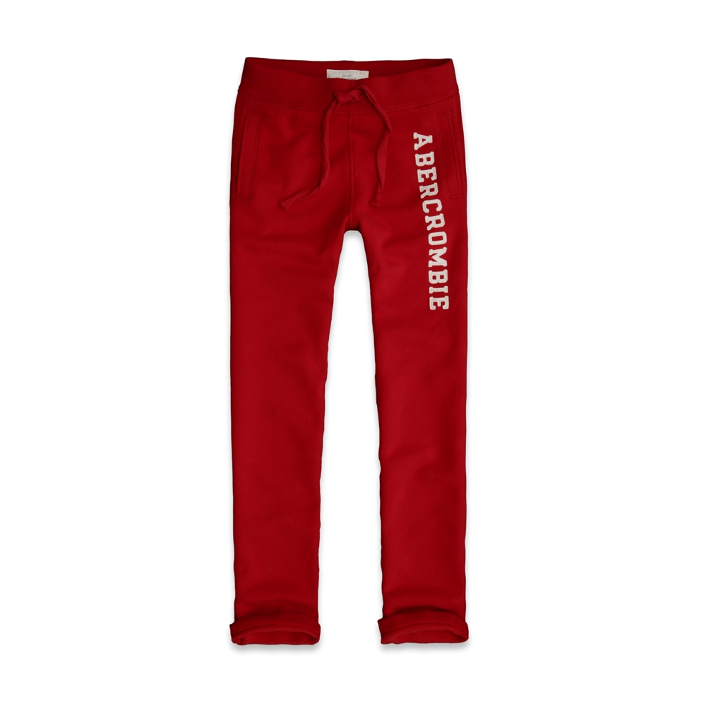 Mens A&F Classic Straight Sweatpants