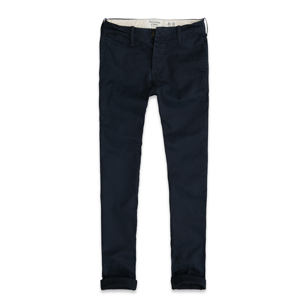 Mens A&F Skinny Chinos