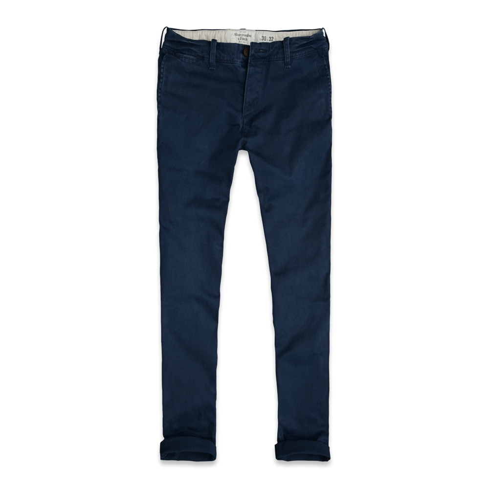 Mens A&F Skinny Chinos
