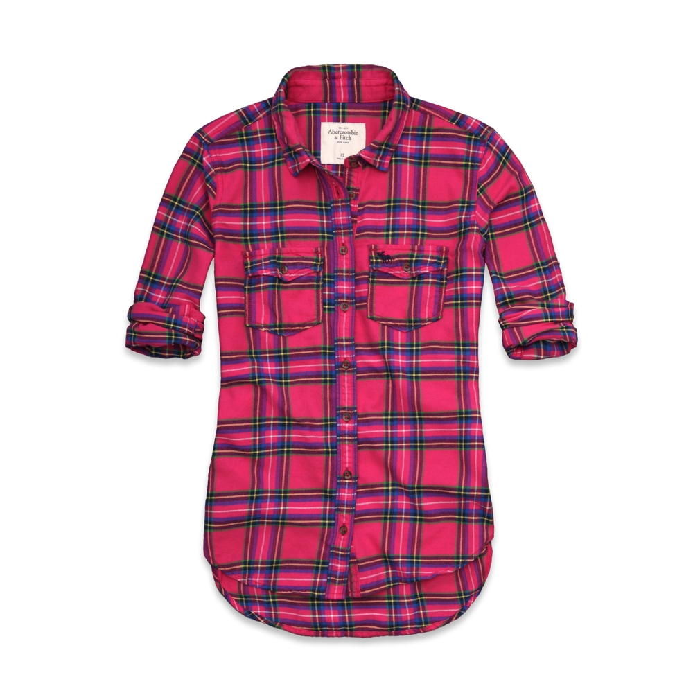 Womens Elicia Flannel Shirt