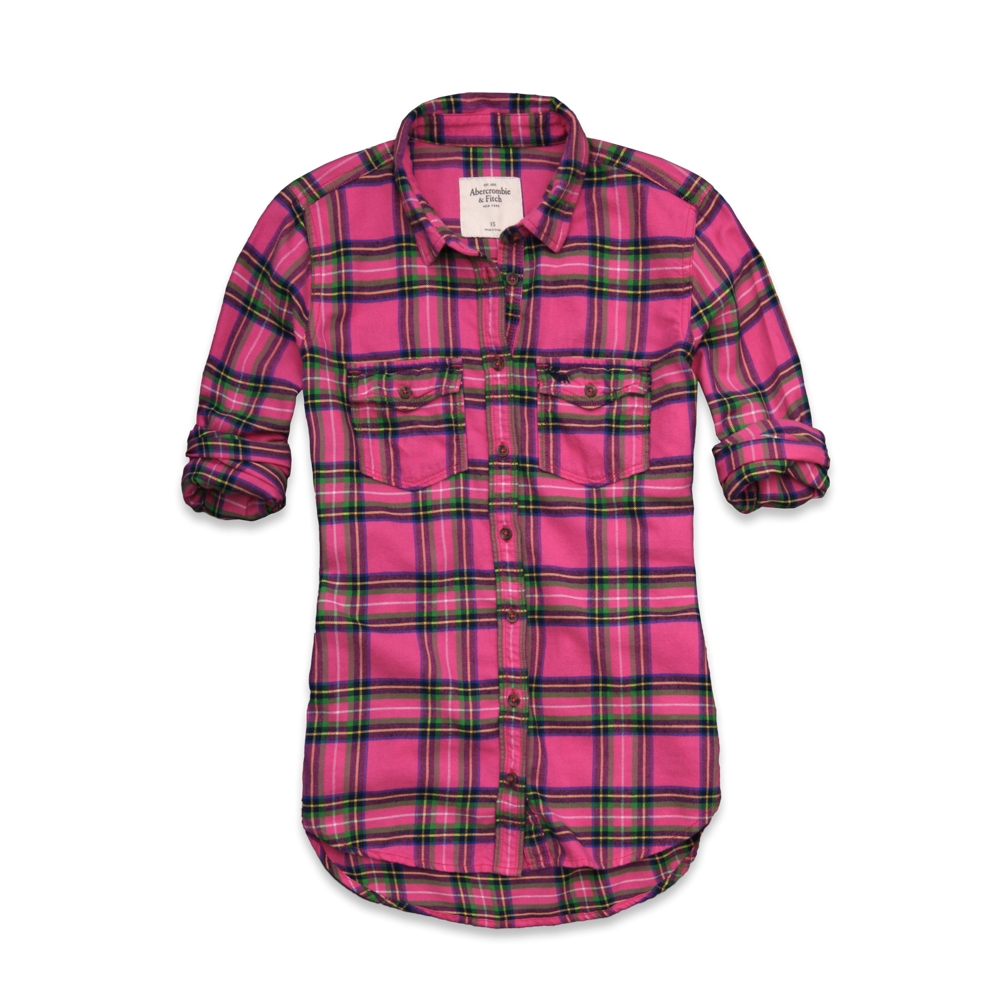 Womens Elicia Flannel Shirt
