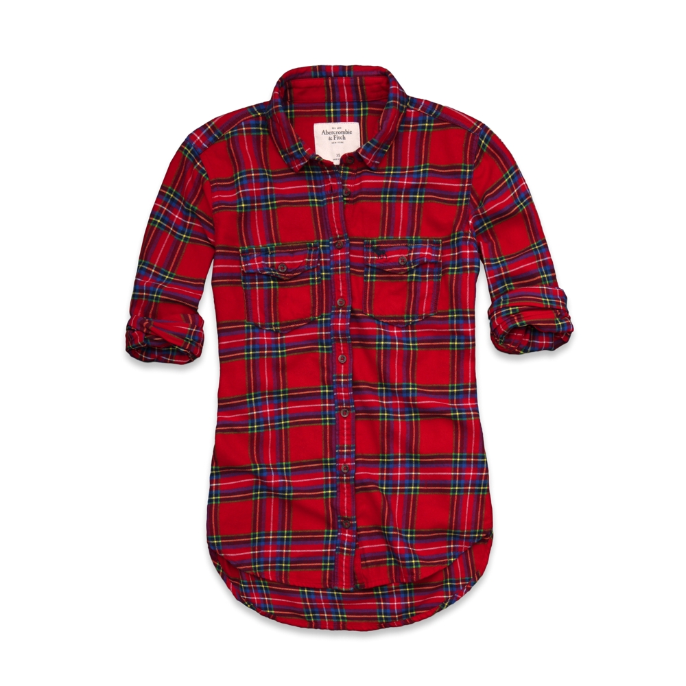 Womens Elicia Flannel Shirt