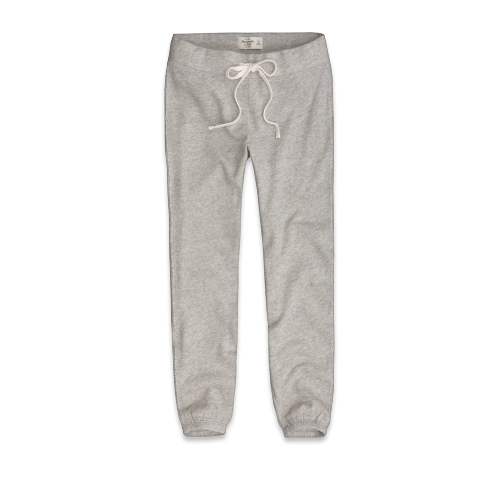 Womens A&F Banded Cropped Sweatpants