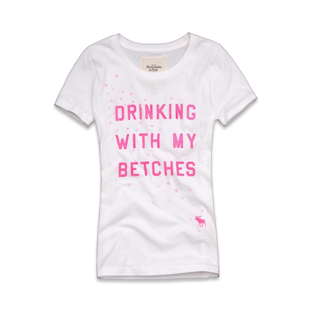 Womens The A&F Club Limited Edition Tee