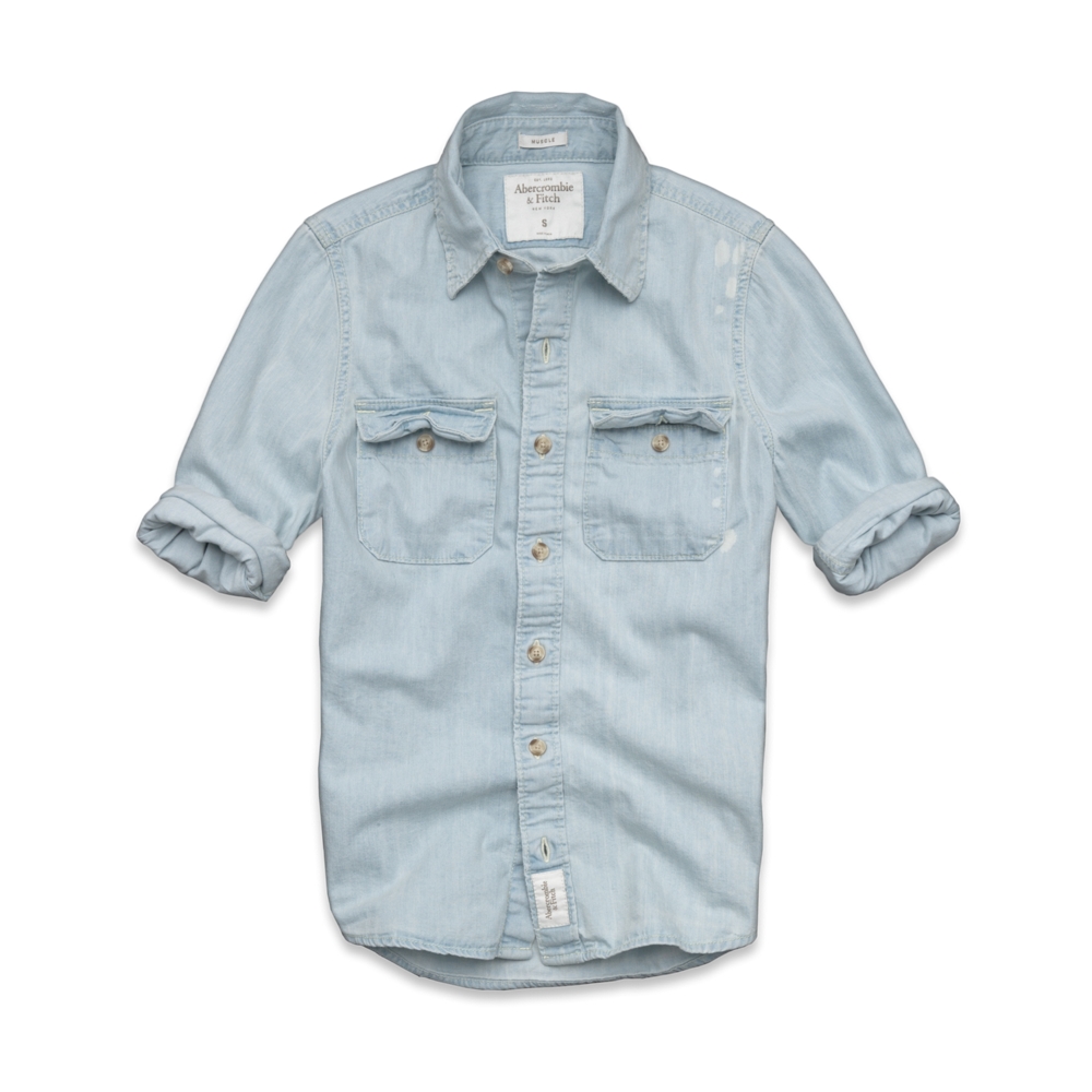 Mens Silver Lake Denim Shirt