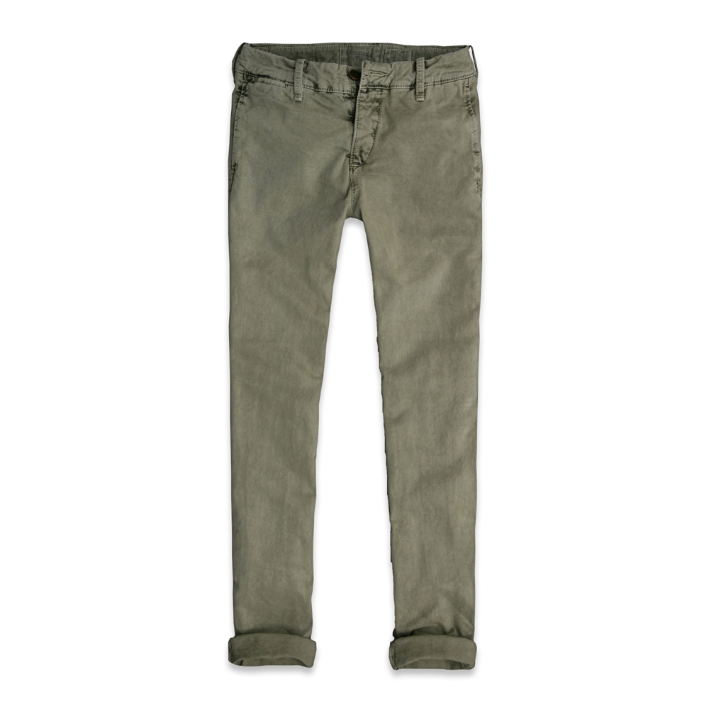 Mens A&F Skinny Chinos
