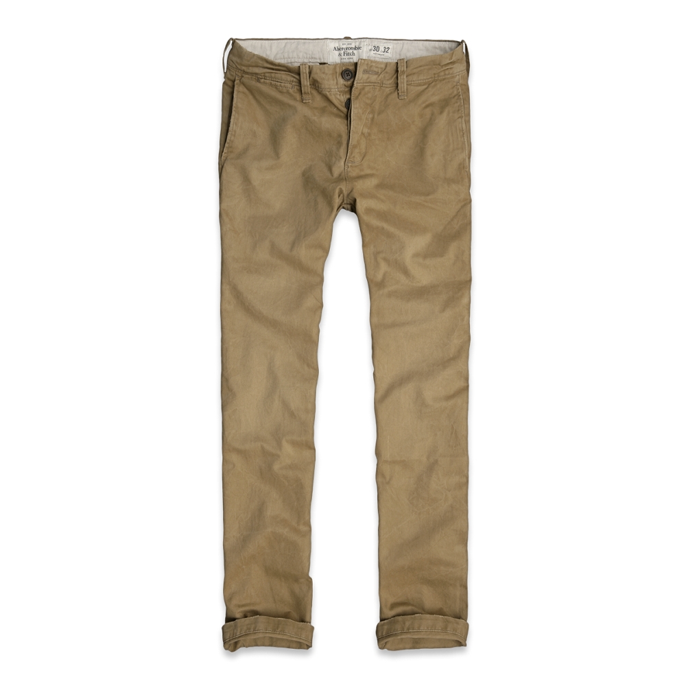 Mens A&F Skinny Chinos