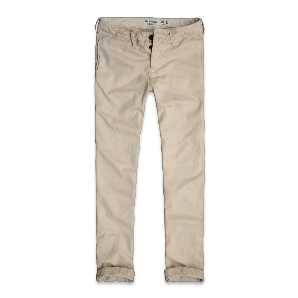 Mens A&F Skinny Chinos