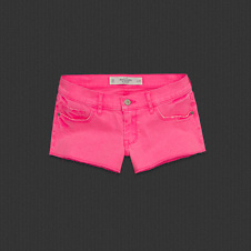 Womens A&F Low Rise Shorts