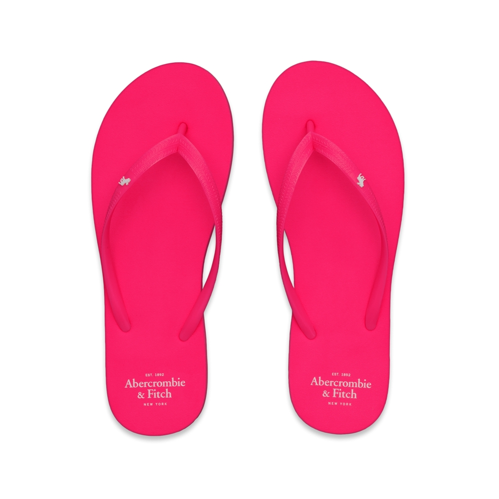 Womens Neon Flip Flops