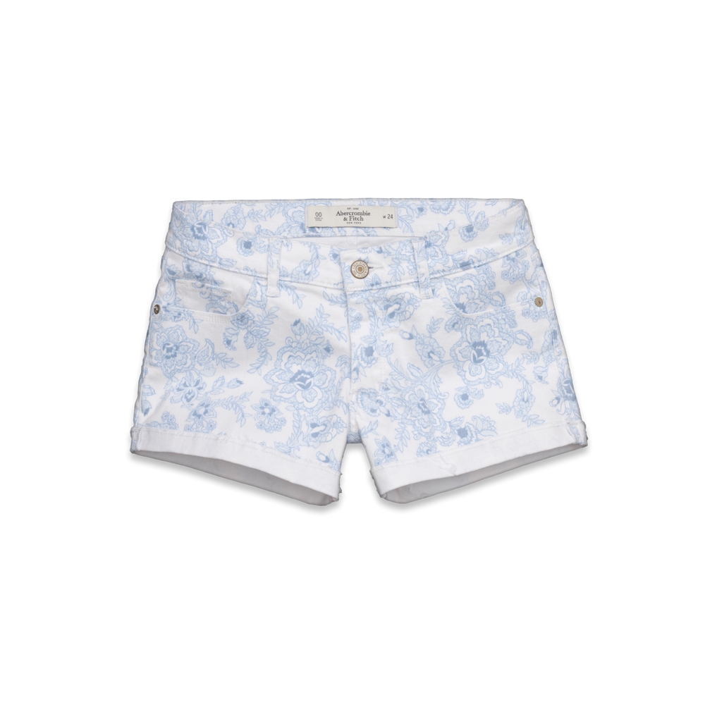 Womens A&F Mid Rise Shorts