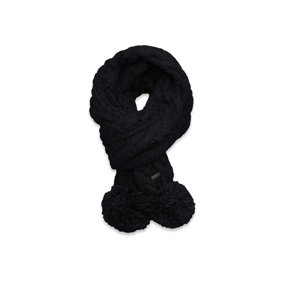 Womens Pretty Cable Knit Scarf