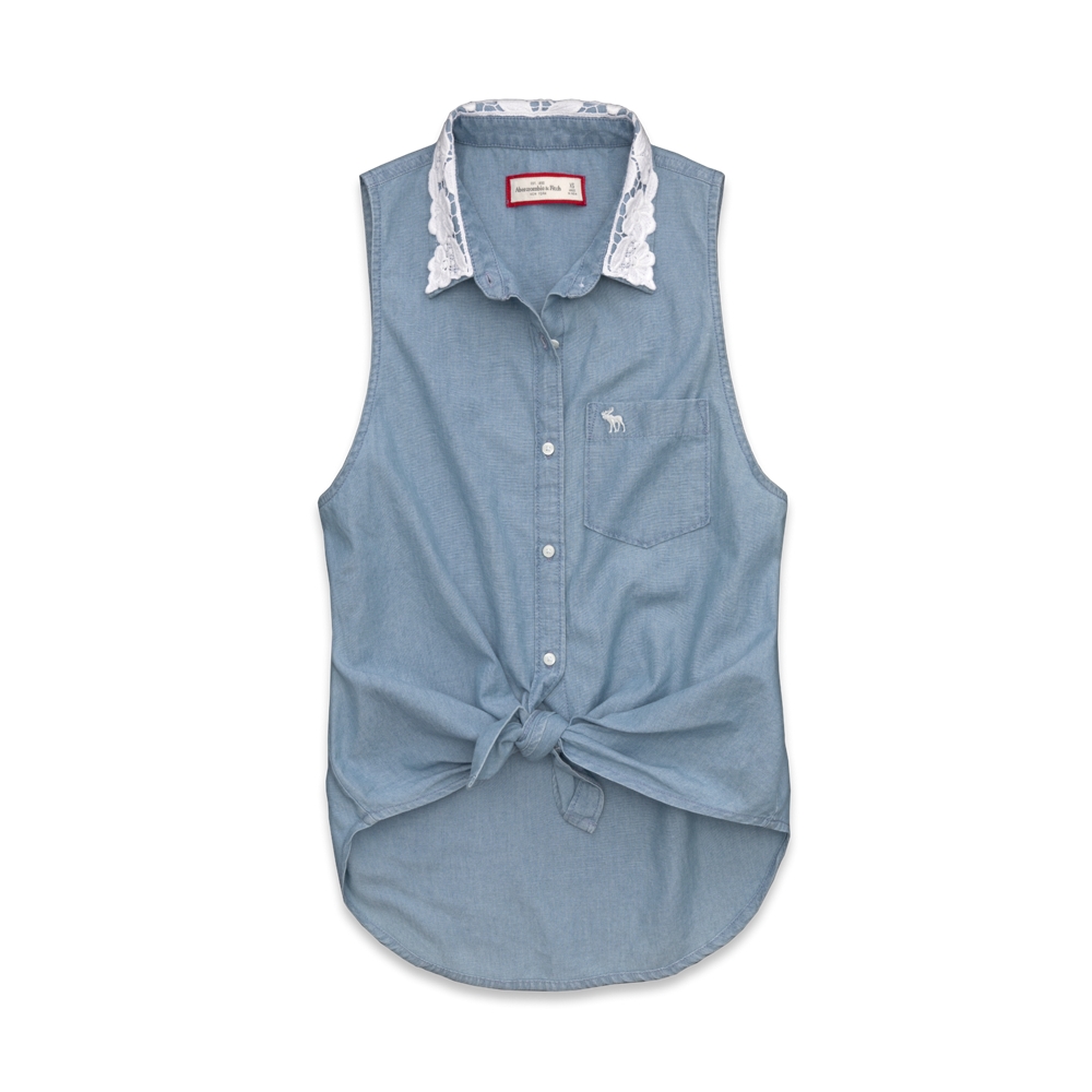 Womens Nicole Denim Shirt