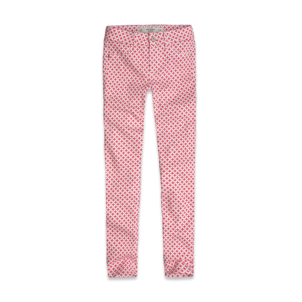 Womens A&F Super Skinny Ankle Jeans