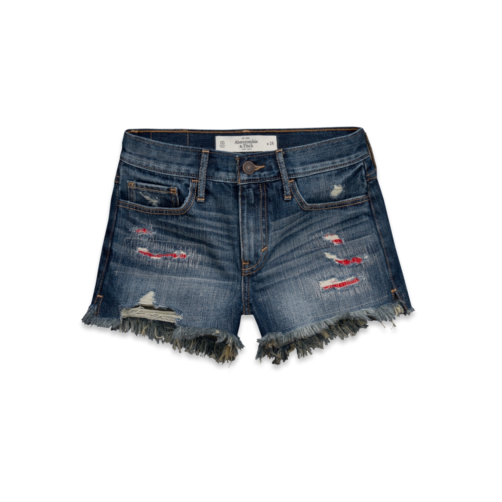 Womens A&F High Rise Shorts
