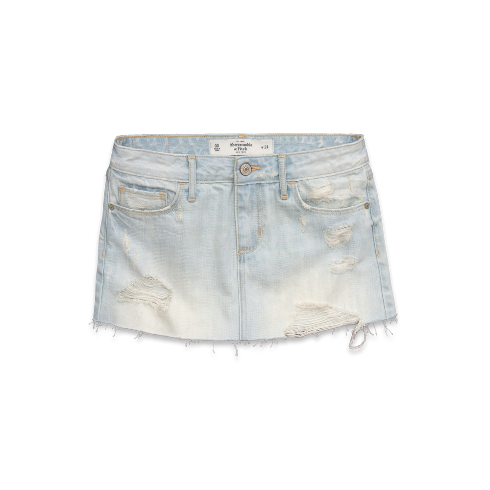 Womens A&F Denim Skirt