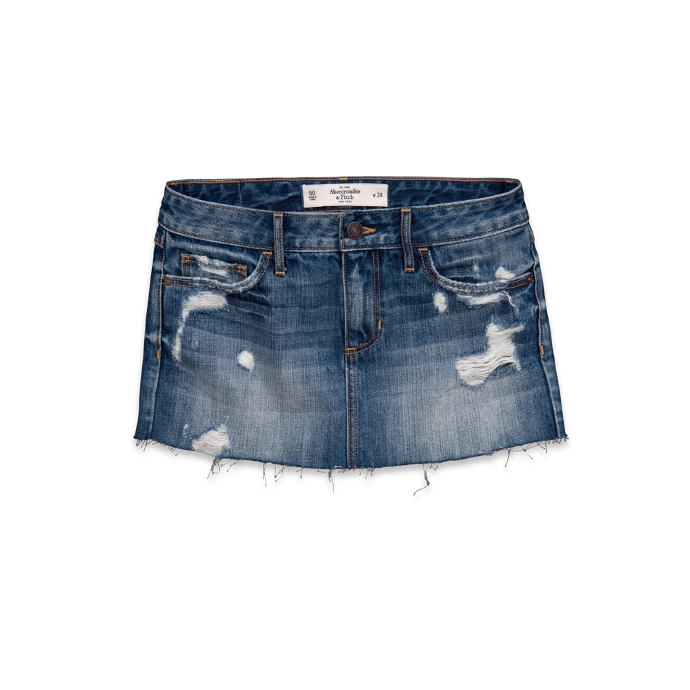 Womens A&F Denim Skirt