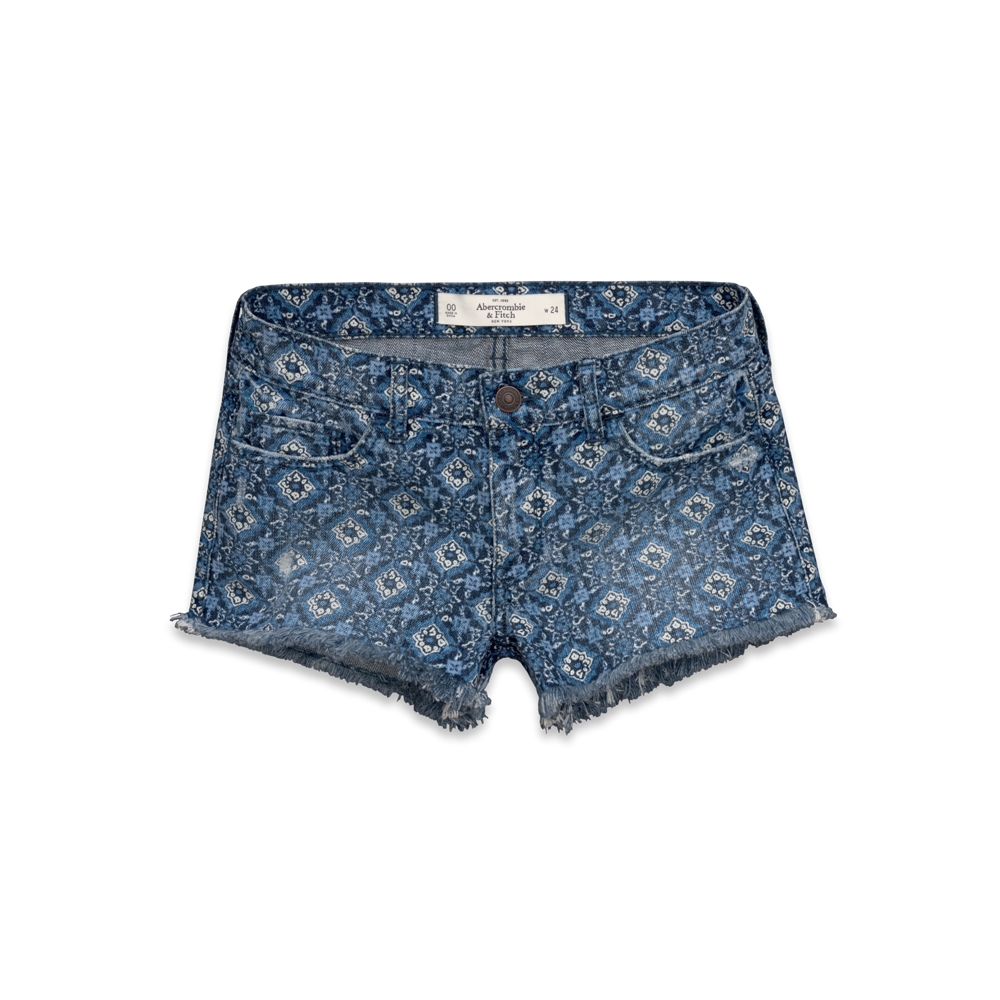 Womens A&F Mid Rise Shorts