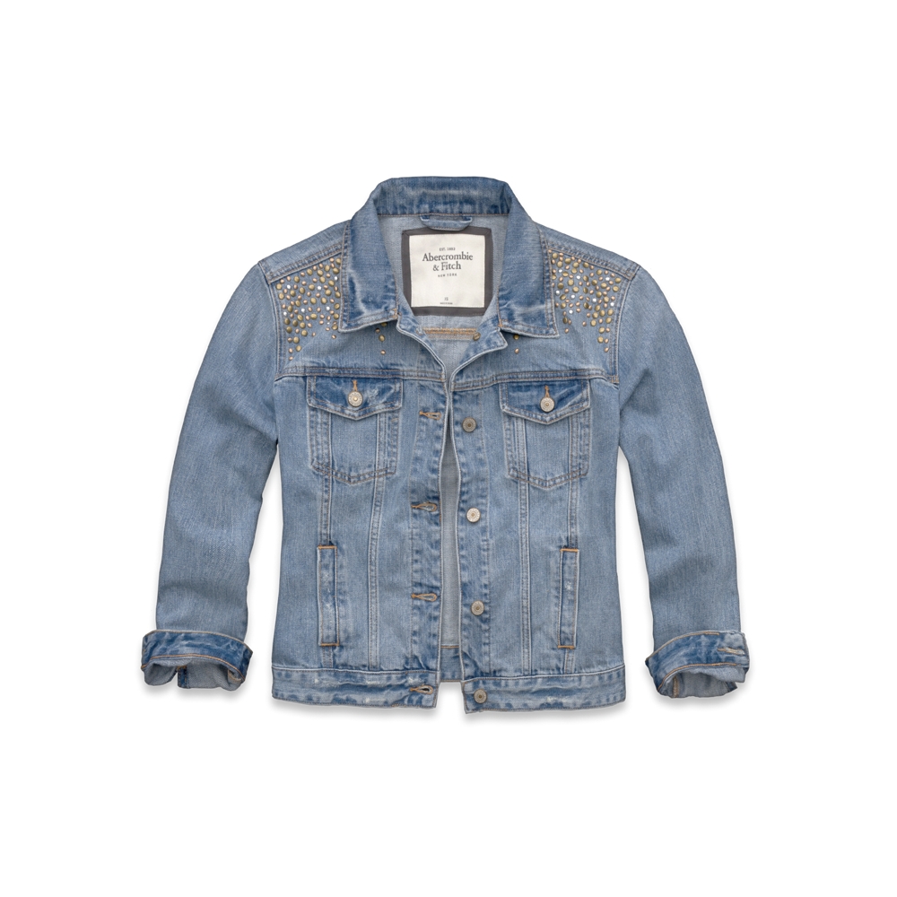 Womens Vanessa Shine Denim Jacket